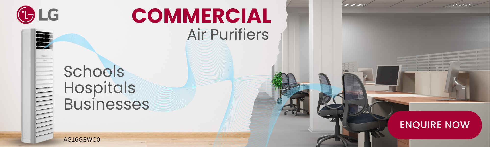 LG - COMMERCIAL AIR PURIFIERS!