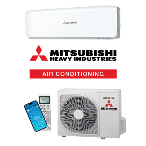 2.5 kW  Avanti Mitsubishi Heavy Industries Reverse Cycle Split System Air Conditioner