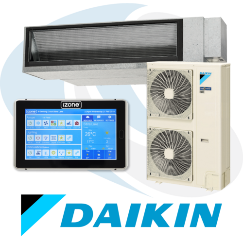 16.0KW DAIKIN & IZONE - INSTALLED DUCTED SYSTEM