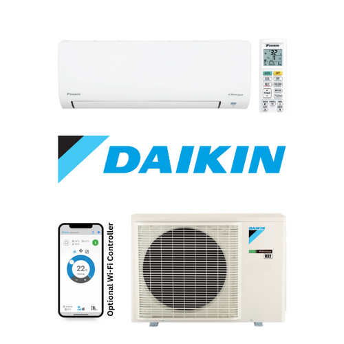 2.5 kW  Lite Daikin Reverse Cycle Split System Air Conditioner