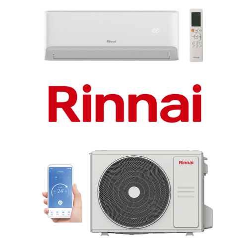 2.6 kW  PB Series Rinnai Reverse Cycle Split System Air Conditioner