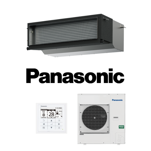 10kW NX High Static Panasonic Reverse Cycle Ducted Air Conditioner
