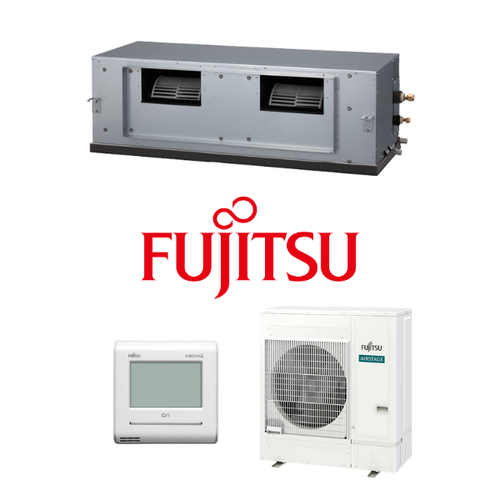 12.5kW High Static Fujitsu Reverse Cycle Ducted Air Conditioner