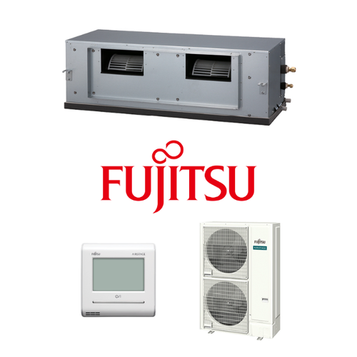 15.5kW High Static Fujitsu Reverse Cycle Ducted Air Conditioner