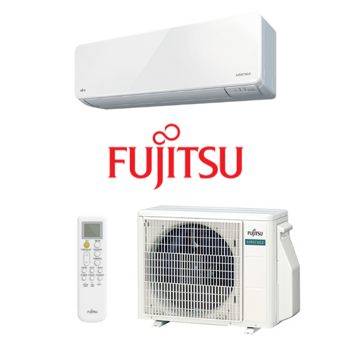 3.4 kW  Comfort Fujitsu Reverse Cycle Split System Air Conditioner