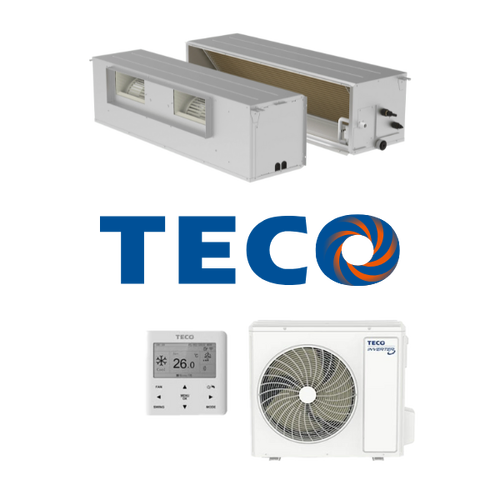 10kW Mid Static Teco Reverse Cycle Ducted Air Conditioner